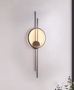 Reydiance™ Nordic Ring LED Wall Lamp | Modern Minimalist Wall Sconce