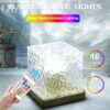 Crystal Cube Lamp Colors