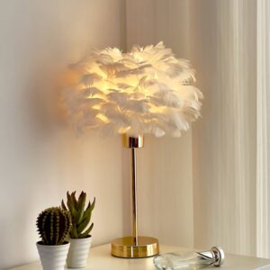Feather Lamp Golden Main
